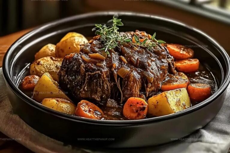 Pot Roast With Carrots & Potatoes Recipe