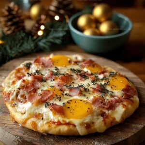 Breakfasty English Muffin Breakfast Pizza Recipe