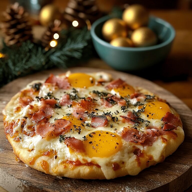 Breakfasty English Muffin Breakfast Pizza Recipe