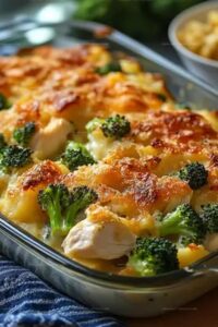 Baked Potato Chicken And Broccoli Casserole Recipe