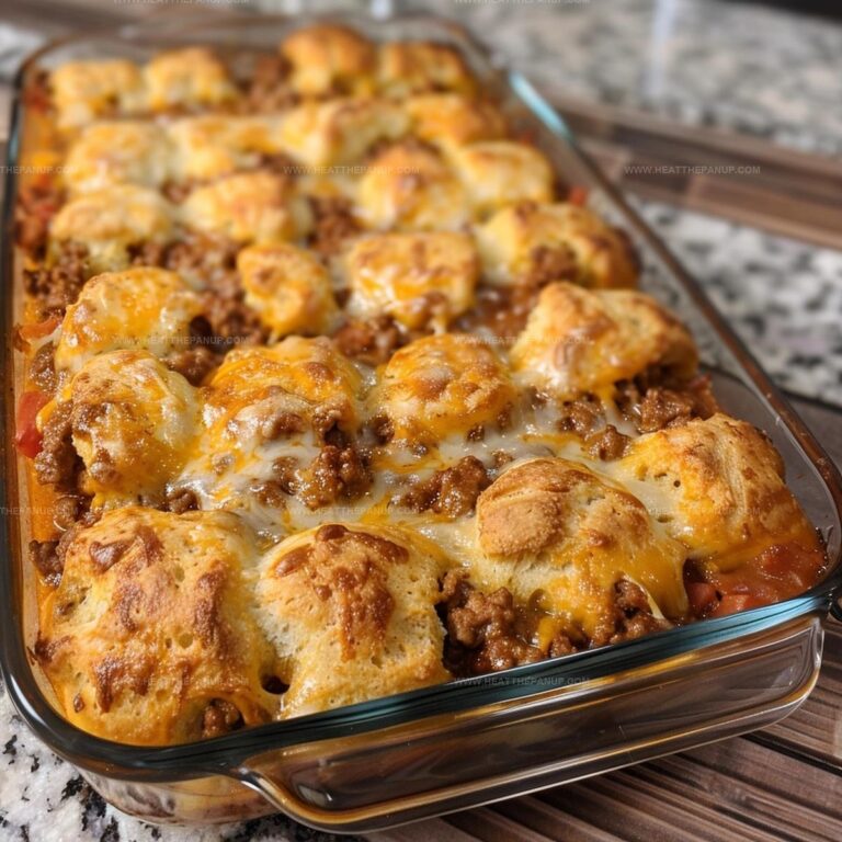 Sloppy Joe Biscuit Casserole Recipe