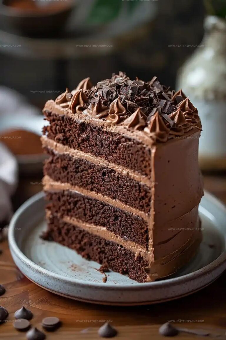 Chocolate Fudge Cake Recipe