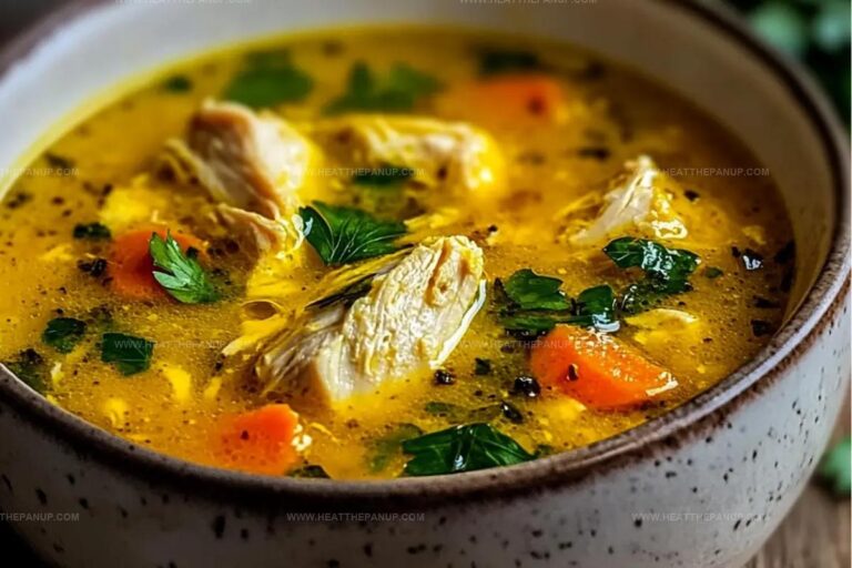 Anti-Inflammatory Turmeric Chicken Soup Recipe