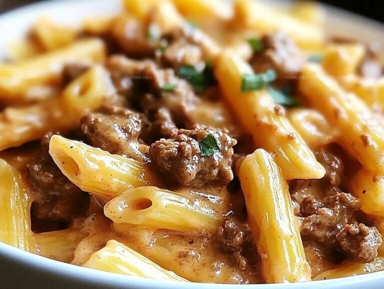 Creamy Slow Cooker Beef Pasta Recipe