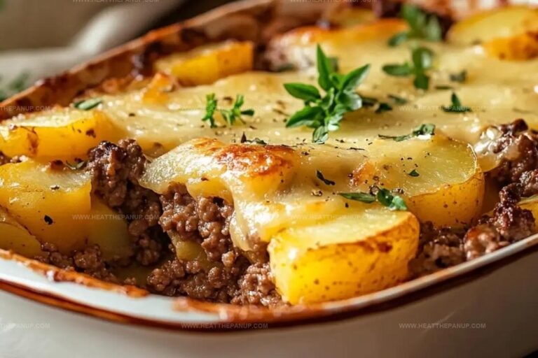 Easy Hamburger Potato Casserole Recipe