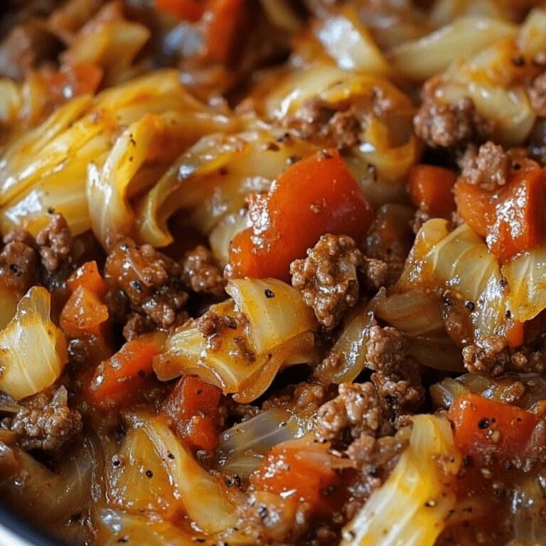 Cabbage And Ground Beef Recipe