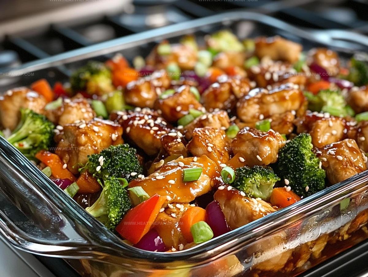 Teriyaki Chicken & Stir-Fry Casserole Recipe