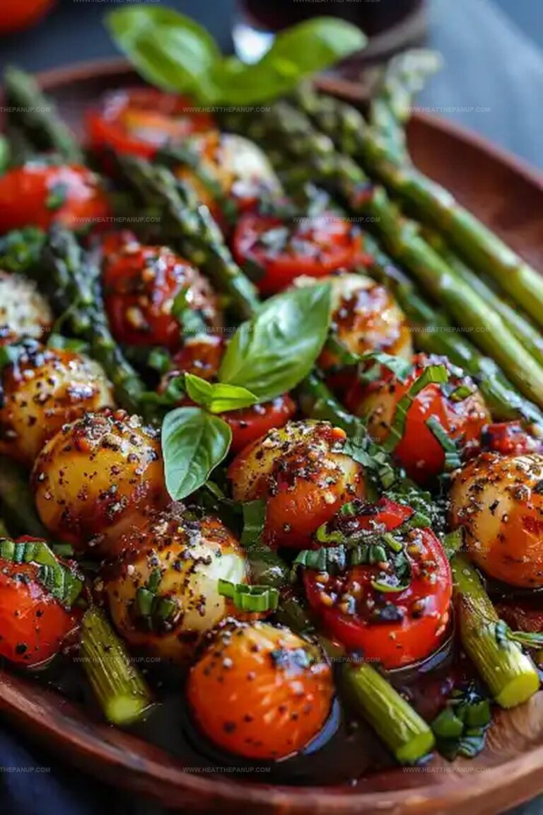 Caprese Roasted Asparagus Recipe