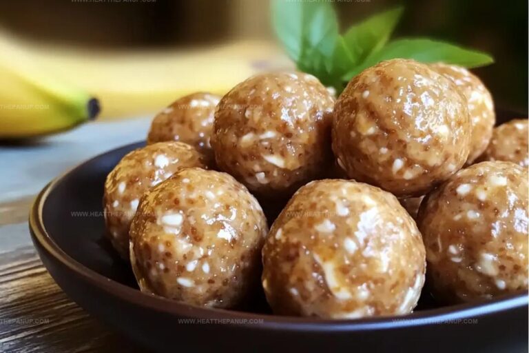 Cottage Cheese Banana Bread Energy Balls Recipe