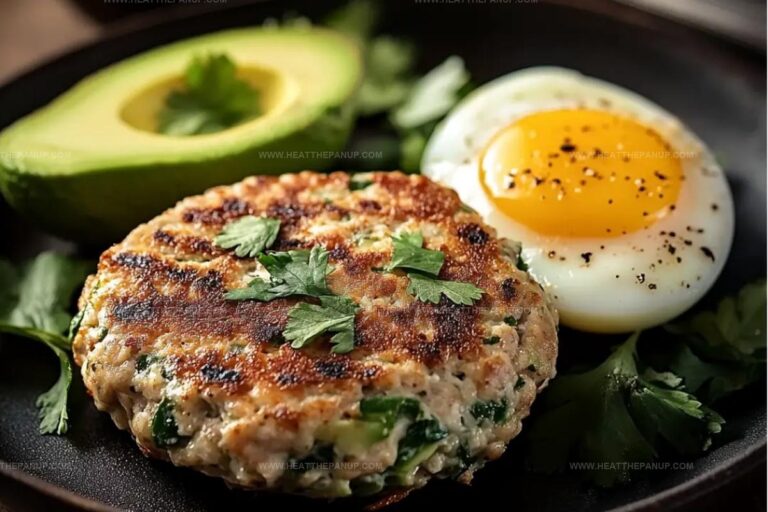 Turkey Breakfast Patties With Avocado And Egg Recipe