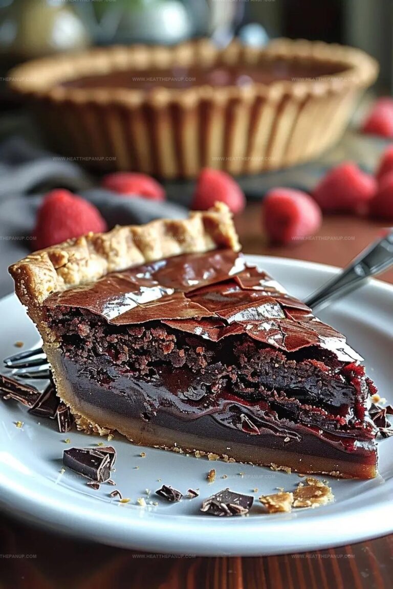 Gooey Brownie Pie Recipe