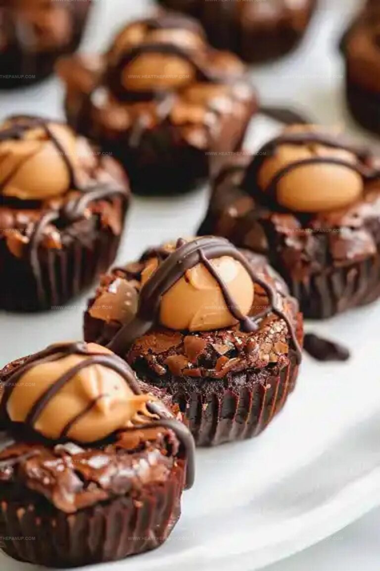Buckeye Brownie Bites Recipe