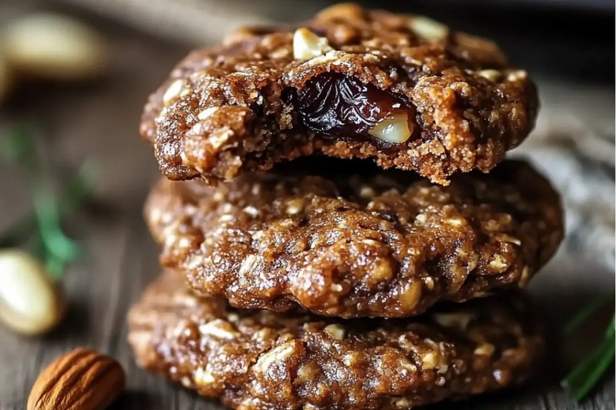 Date Walnut Breakfast Cookies Recipe
