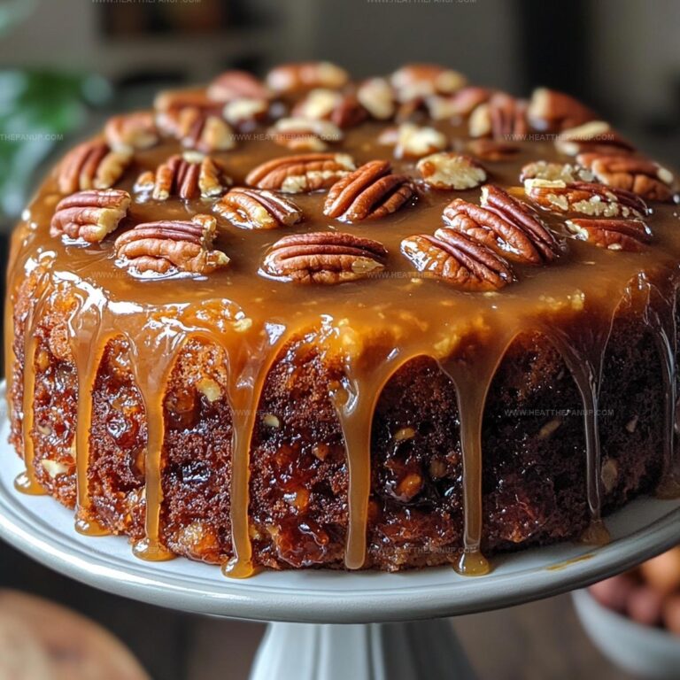 Pecan Upside Down Cake Recipe
