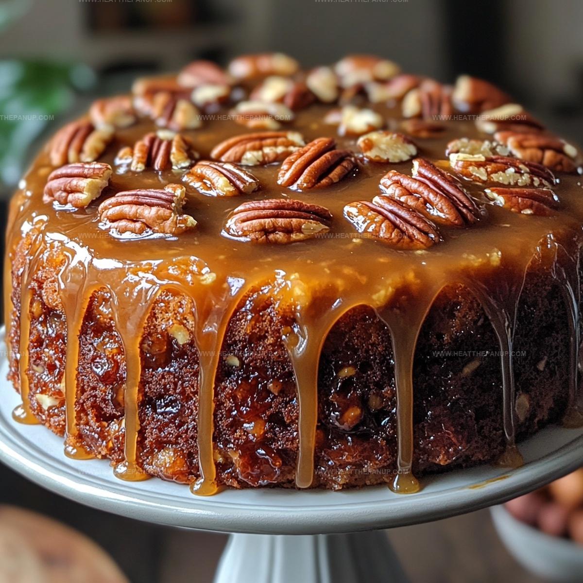 Pecan Upside Down Cake Recipe