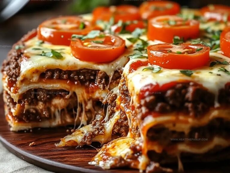 Beef Pizza Pie Recipe