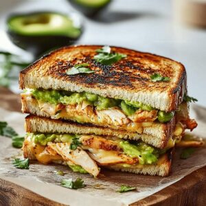Chicken Avocado Melt Sandwich Recipe