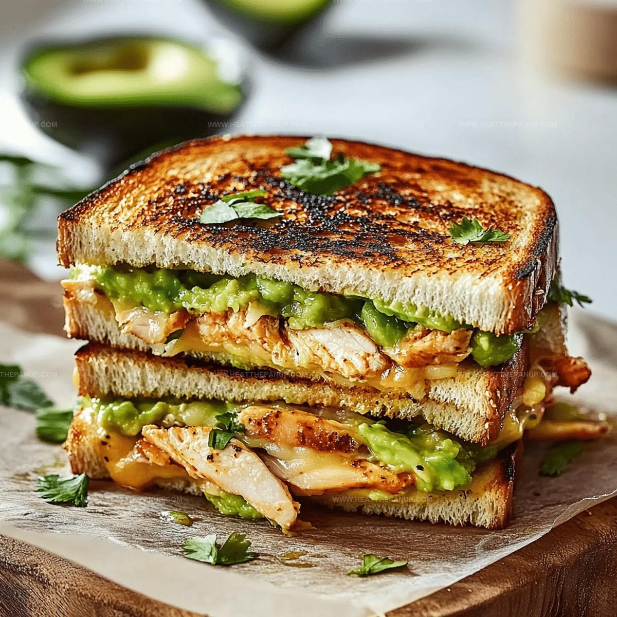 Chicken Avocado Melt Sandwich Recipe