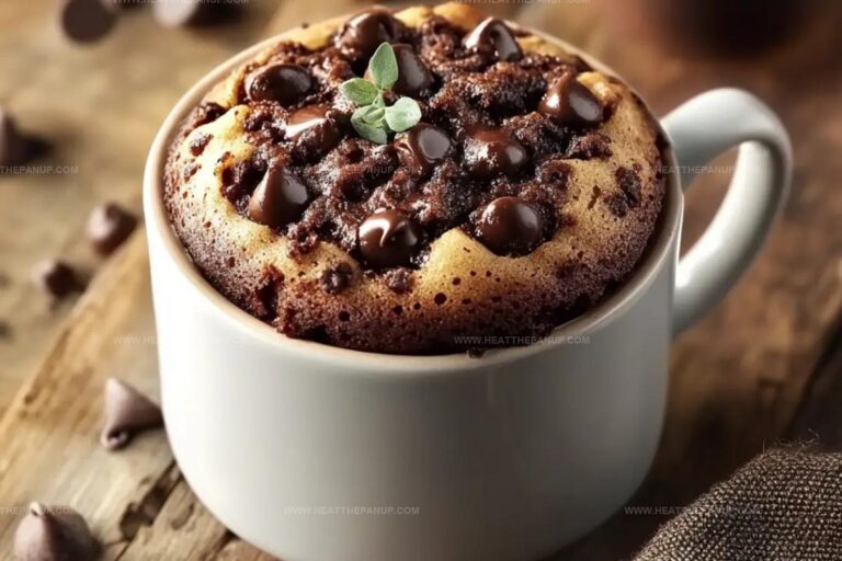 Chocolate Chip Mug Cake Recipe