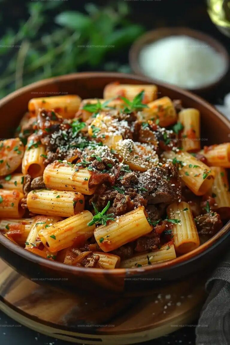 Ziti alla Genovese Recipe