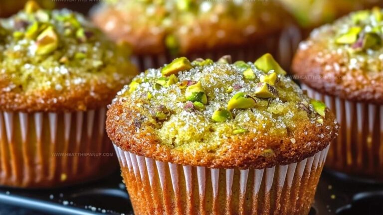 Pistachio Crunch Muffins Recipe