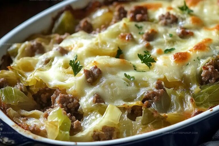 Creamed Cabbage And Ground Beef Casserole Recipe