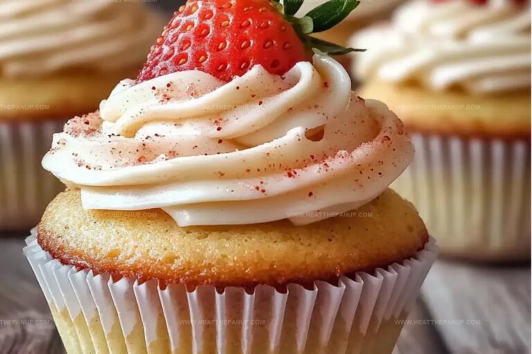 Ultimate Vegan Strawberry Horchata Cupcakes Recipe