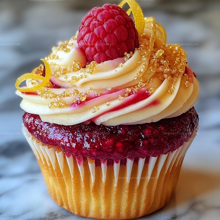 Raspberry Lemon Heaven Cupcakes Recipe