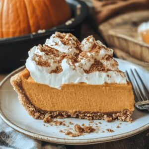 No-Bake Pumpkin Pie Recipe