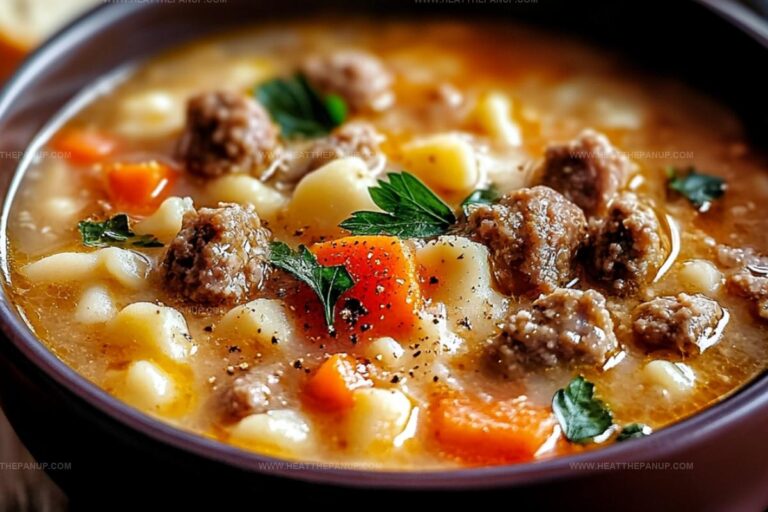 One-Pot Macaroni Cheeseburger Soup (No Velveeta) Recipe