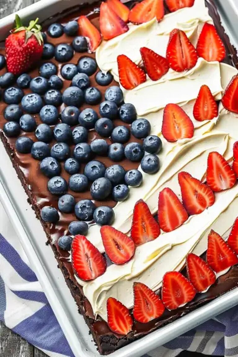 Brownie Flag Recipe