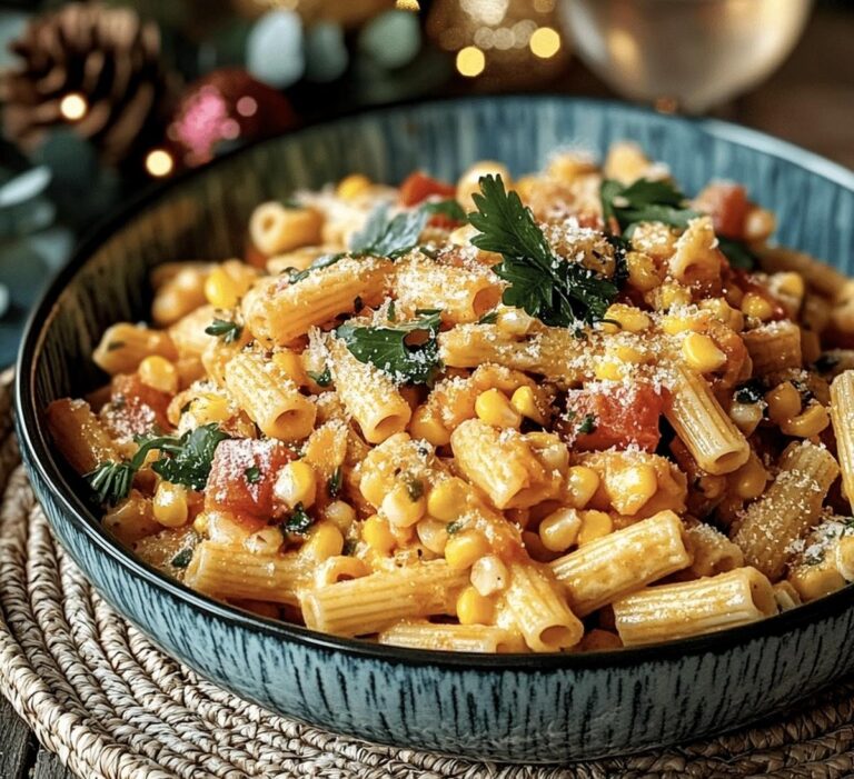 Mexican Street Corn Pasta Salad Recipe