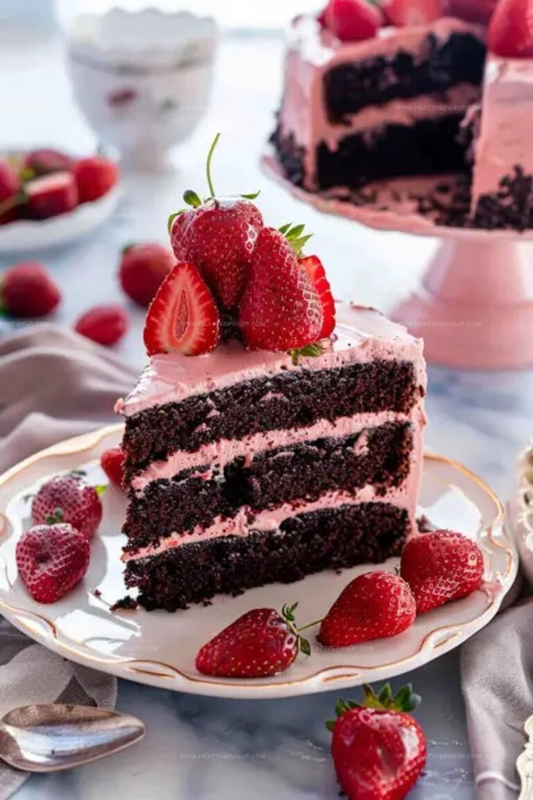 Chocolate Strawberry Cake Recipe