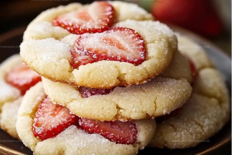 Ultimate Luscious Strawberry Sugar Cookies Recipe