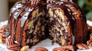 Decadent German Chocolate Pecan Pound Cake Delight Recipe