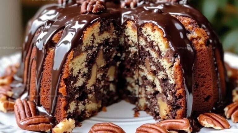 Decadent German Chocolate Pecan Pound Cake Delight Recipe