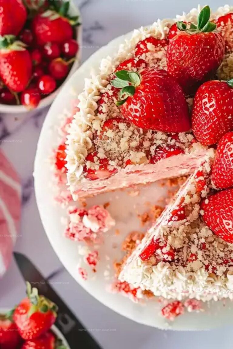 Strawberry Shortcake Cheesecake Recipe