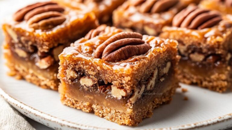 Lazy Pecan Pie Bars Recipe