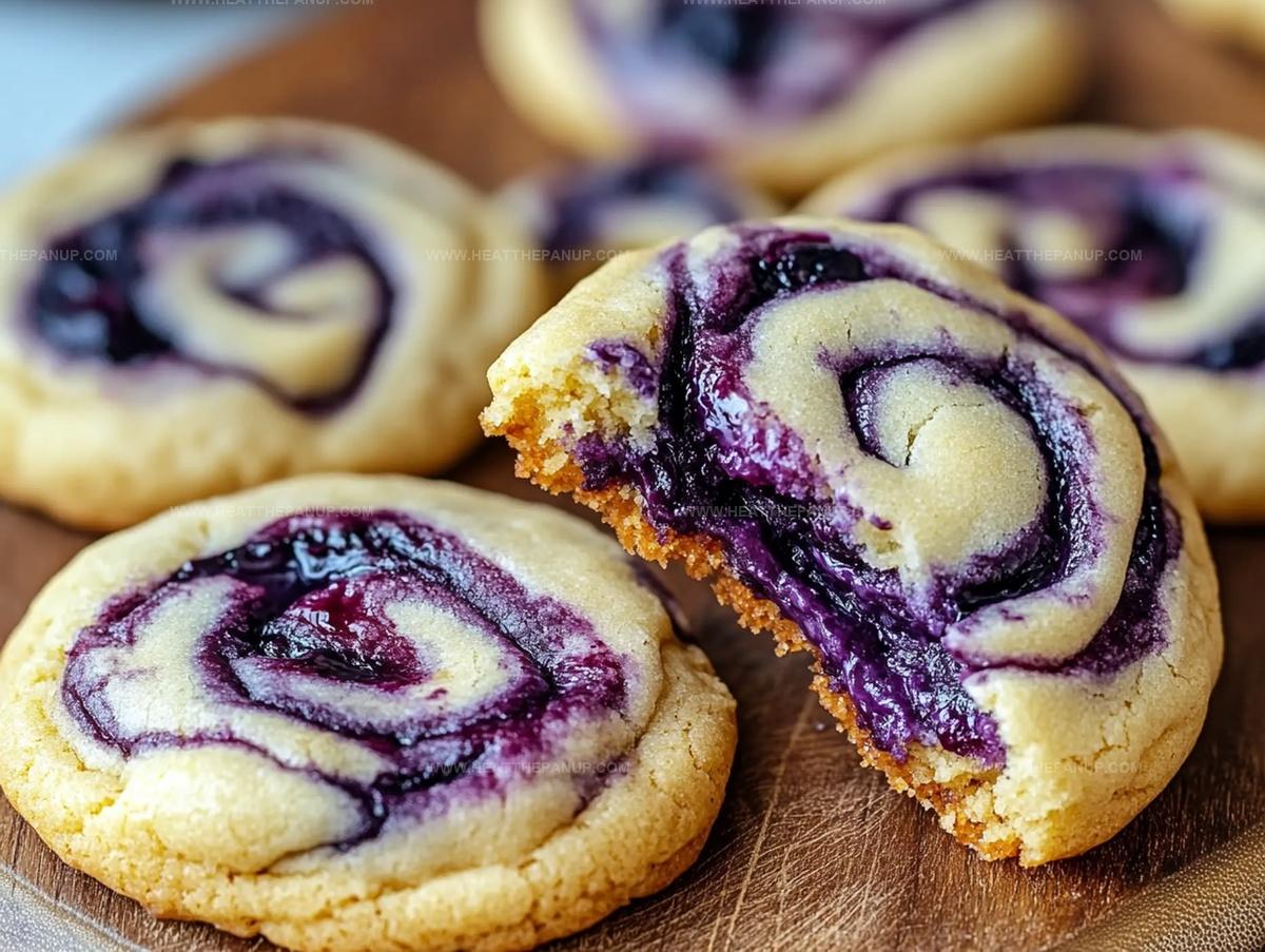Blueberry Cheesecake Swirl Cookies Recipe