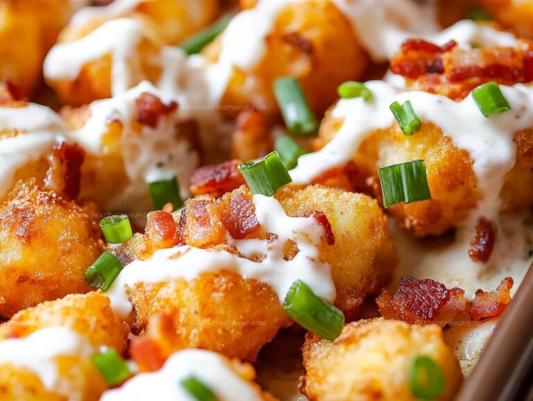 Loaded Tater Tots With Turkey Bacon Recipe