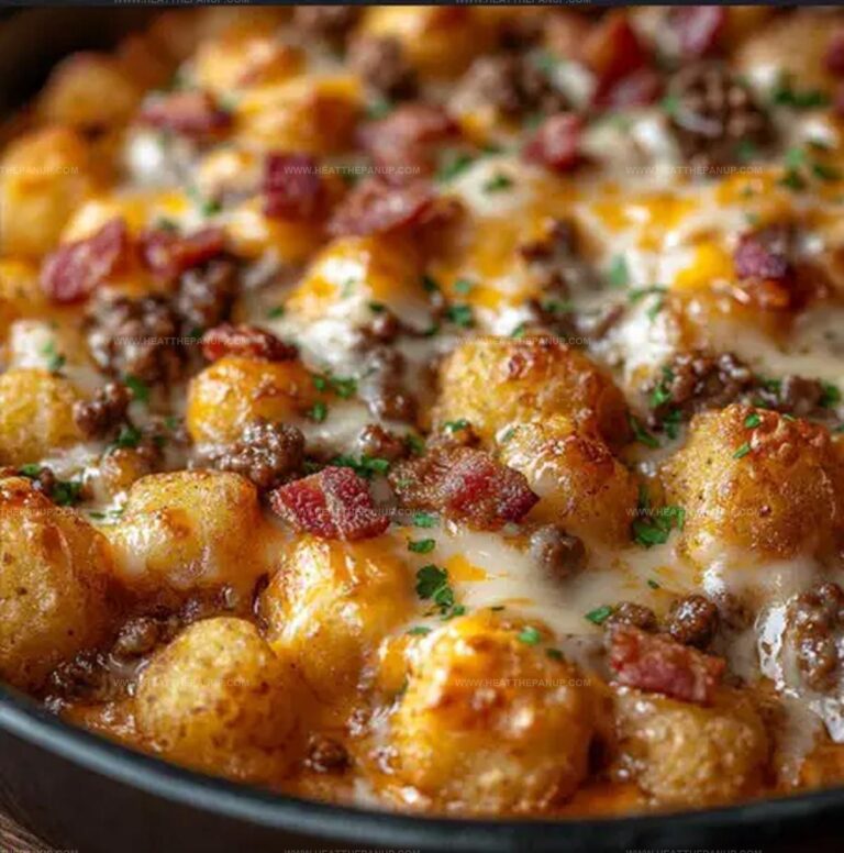 Cheeseburger Tater Tot Casserole Recipe