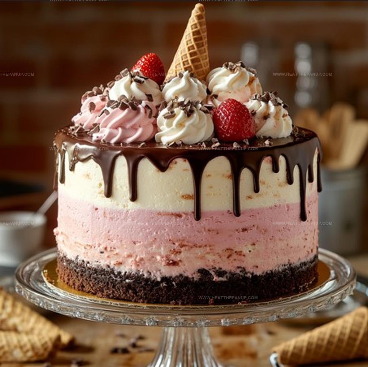 High Altitude Neapolitan Cake Recipe