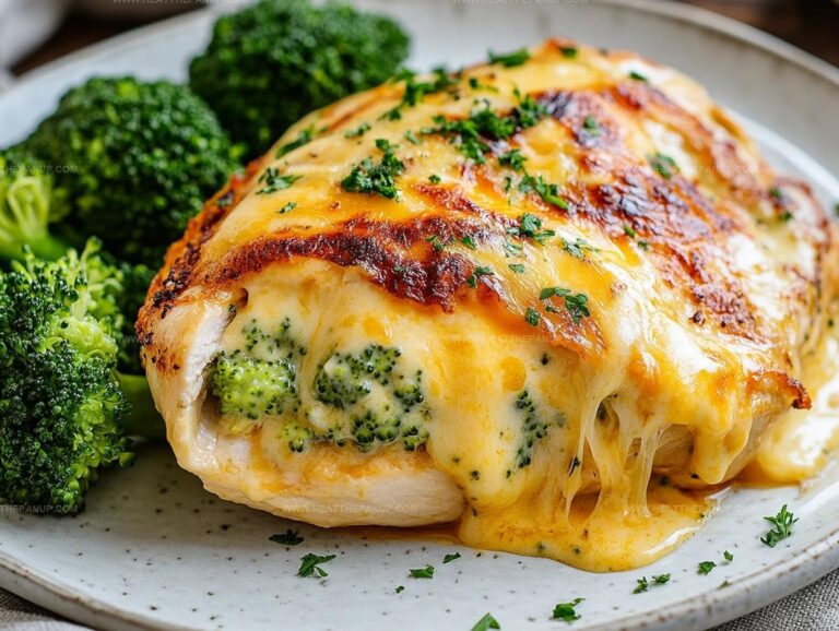 Best Broccoli Cheese Stuffed Chicken Breast Recipe