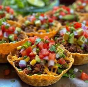 Taco Salad Cups Recipe