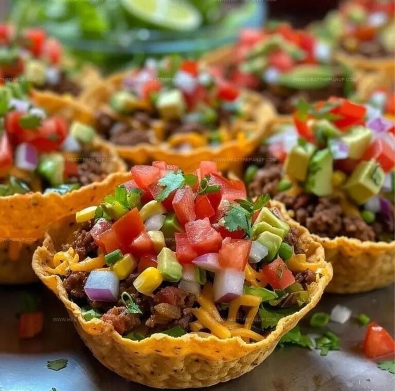 Taco Salad Cups Recipe