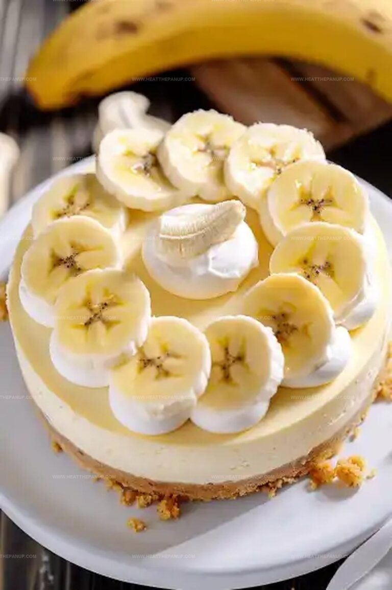 Banana Cream Cheesecake Recipe