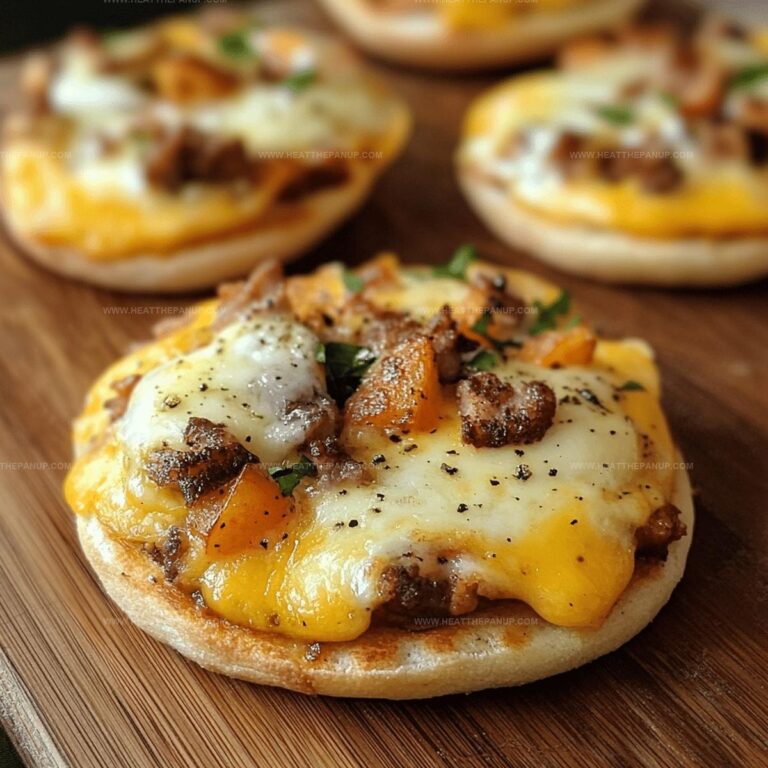 Appetizing English Muffin Breakfast Pizza Recipe