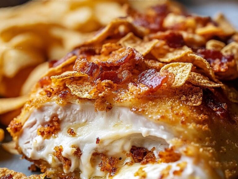 Cream Cheese And Turkey Bacon Stuffed Doritos Chicken Recipe