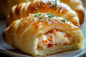 Crab & Cheese Filled Crescent Rolls Recipe