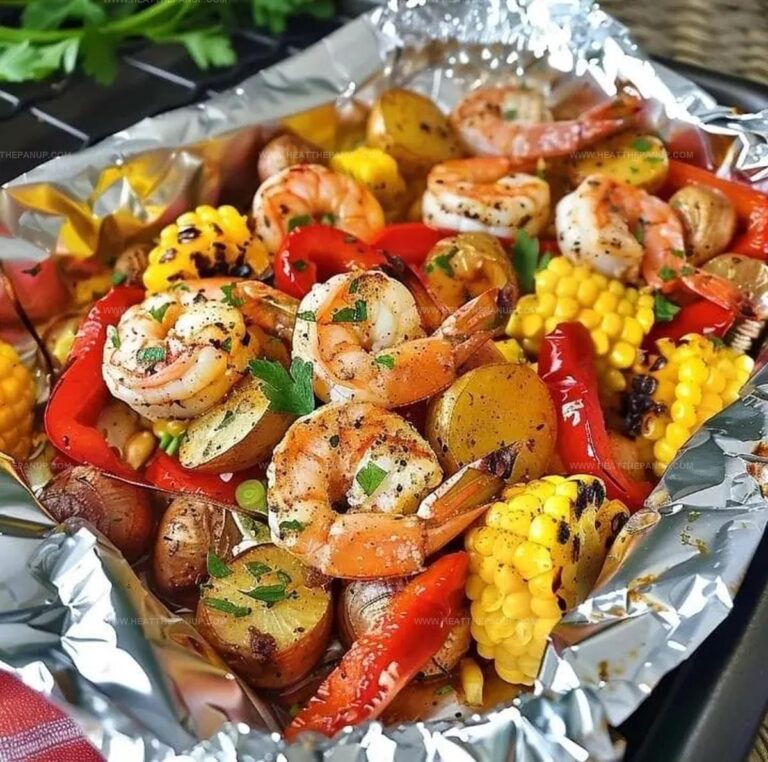 Shrimp Boil Foil Packets Recipe